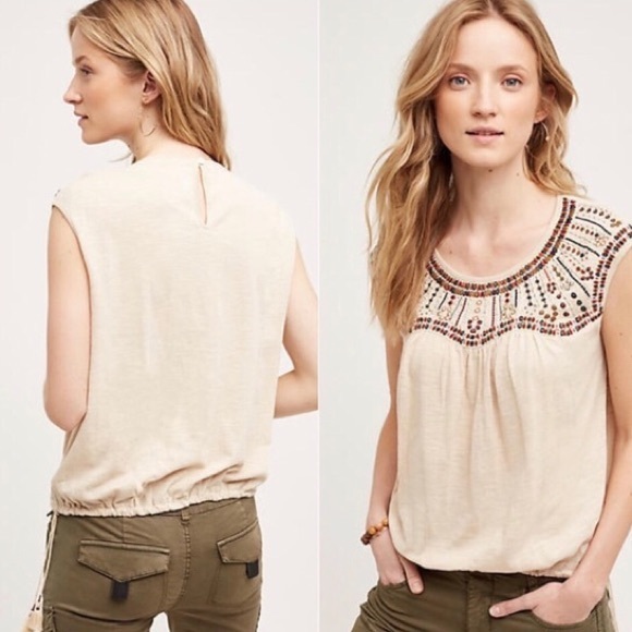 Anthropologie Tops - Akemi + Kin Anthropologie Top XS Mirabelle Boho